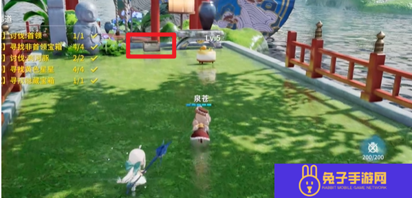 开放空间樱花廊道怎么通关