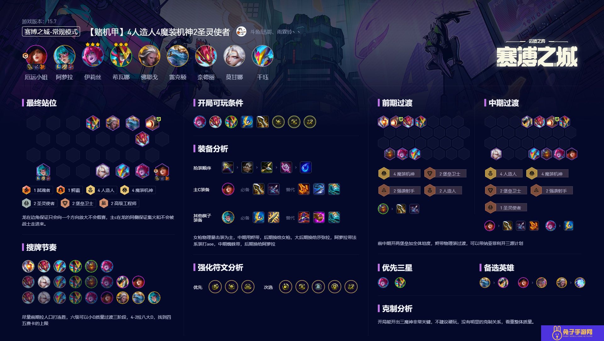 云顶之弈s14阵容推荐最新(附阵容码)